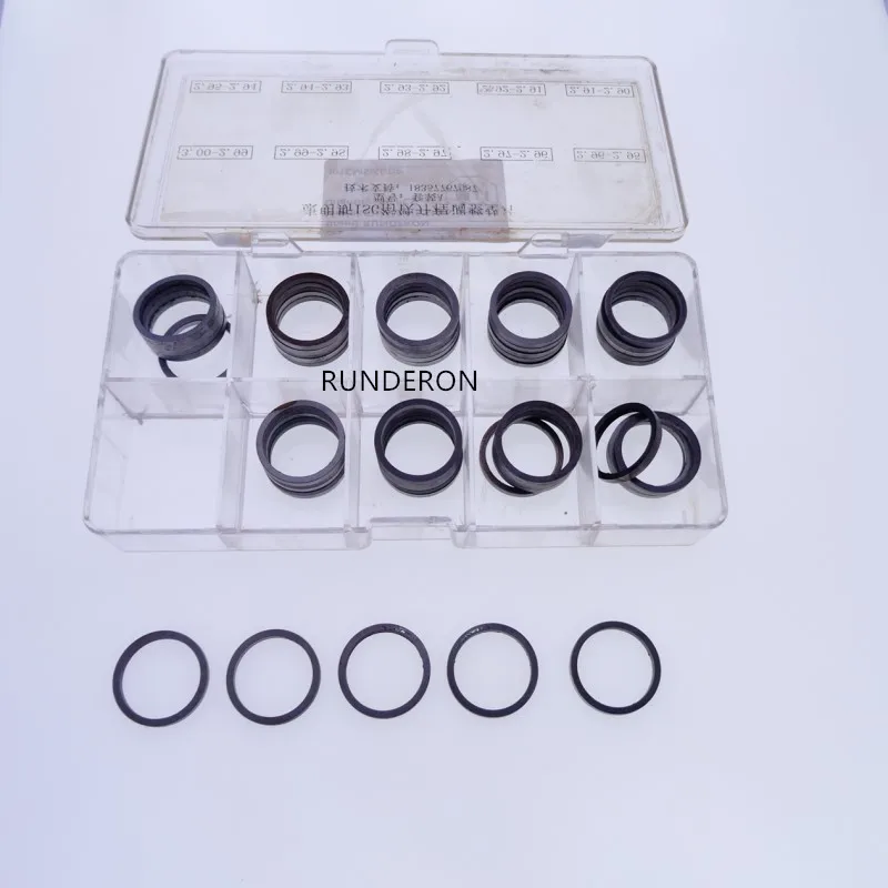 

50 PCS Washer Shim Common Rail Fuel Injector Solenoid Valve Armature Lift Adjusting Gasket Repair Kit for Cummins ISG ISD
