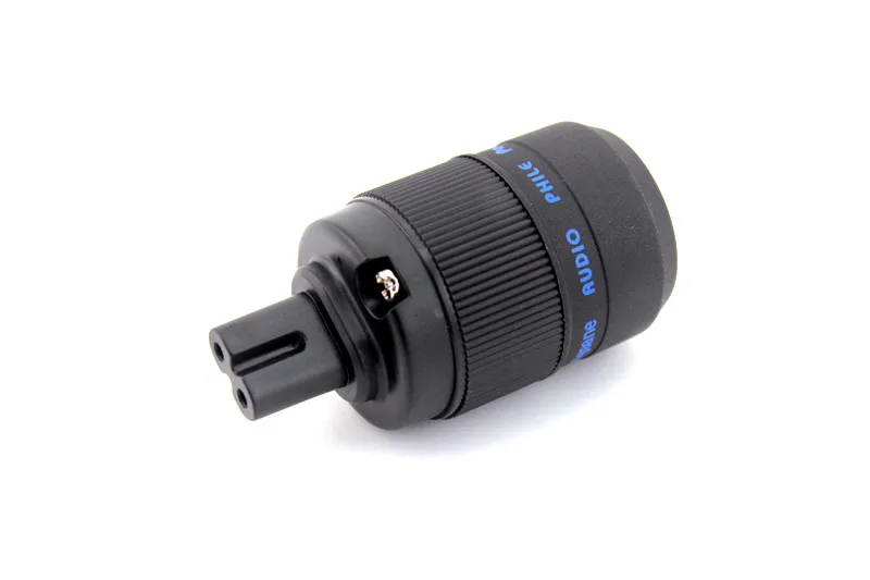 HiFi Pure Coper родий позолоченный Аудио Видео Рисунок 8 Мощность Женский schuko IEC разъем кабеля