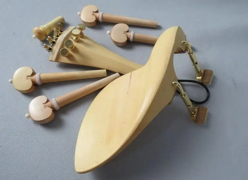 

2 set boxwood violin part 4/4,violin accessories