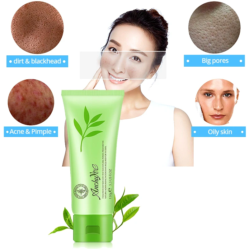 ANCHUYT Face Massage Cream Exfoliate Deep Pore Cleansing Oil Balance