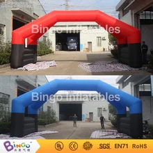 inflatable arch with removable banners for advetising 8m long,advertising arch with double pillars BG-A0934 toy