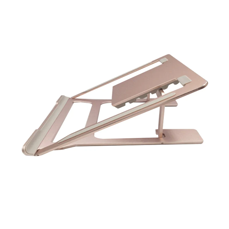 Universal Aluminum Laptop Stand Folding Adjustable Holder Rack for Notebook Tablet XJ66