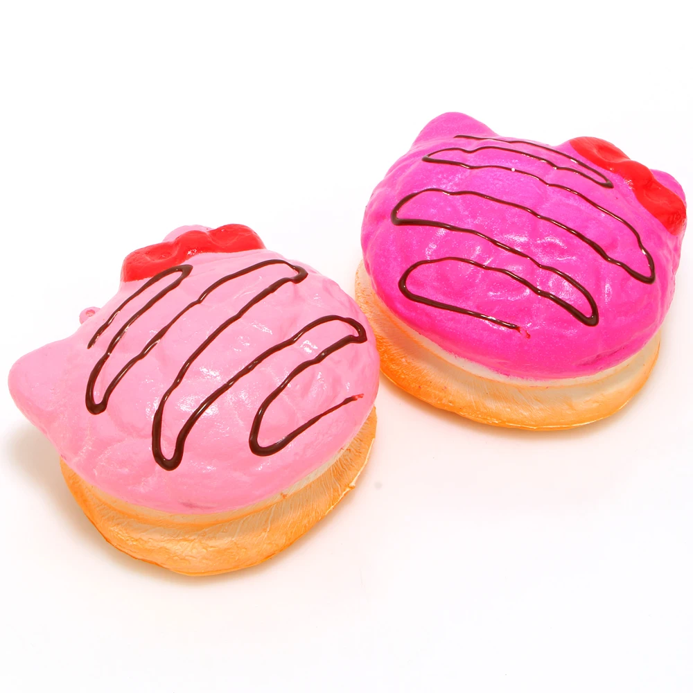 1pcs Super squishy jumbo KAWAII RARE 10cm hello kitty squishy with tags