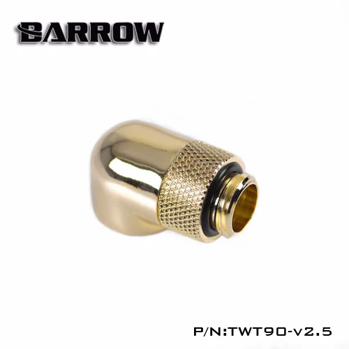 Вращающийся коннектор Barrow G1/4 &quotна 90 градусов вращающийся Коннектор с поворотом