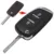 2BTN DKT0269 Изменения Флип Дистанционное Ключевые Shell ДЛЯ Peugeot 307 408 308 Замками Fob Дело автомобилей Замена Лезвия CE536 с логотипом