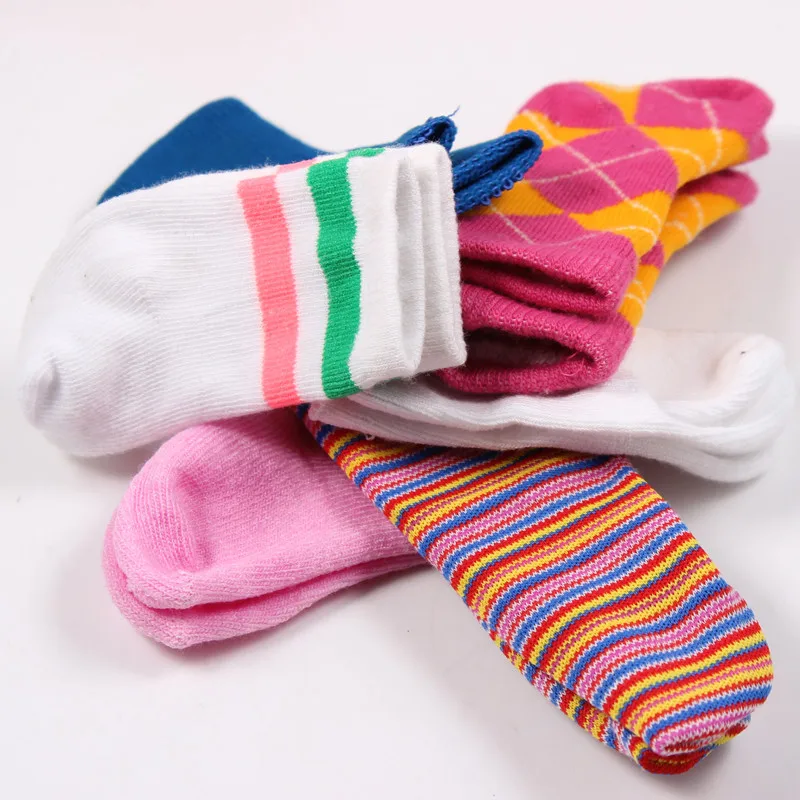 6 Pairs/lots New Baby Doll Socks Sets fit 43cm New baby Doll Baby 18