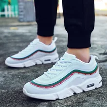 Мужская Осенняя прогулочная обувь легкие Тренеры Maxes Sport 97 дышащая кожа зимние мужские кроссы для бега
