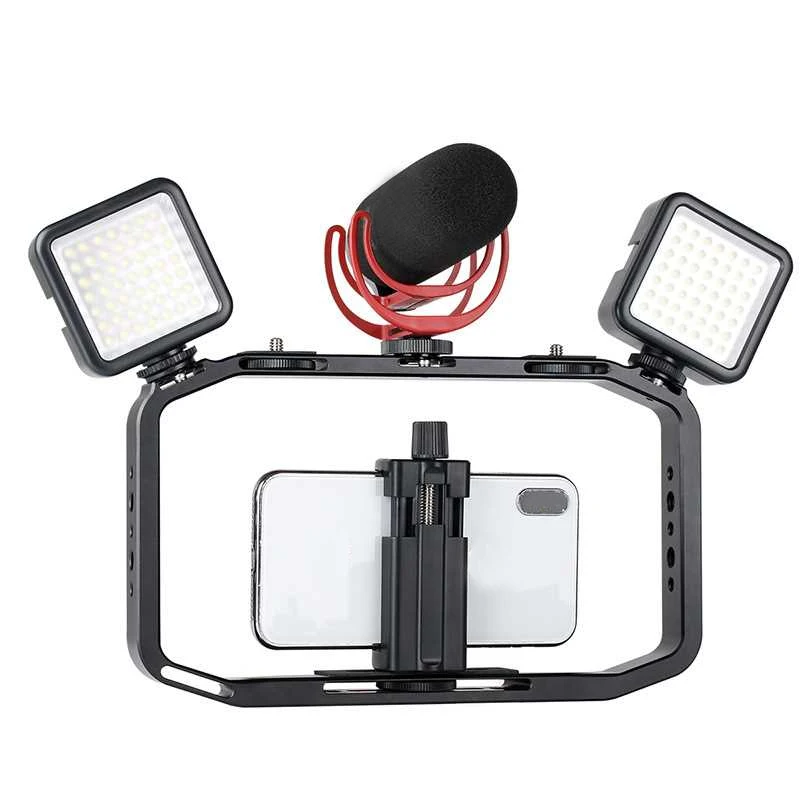 Filmmaking Recording Vlogging Rig Case CellPhone Motion