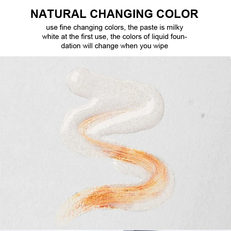 Temperature Change Color Foundation Moisturizing Cover Blemishes Even Skin Color Changing Liquid Foundation