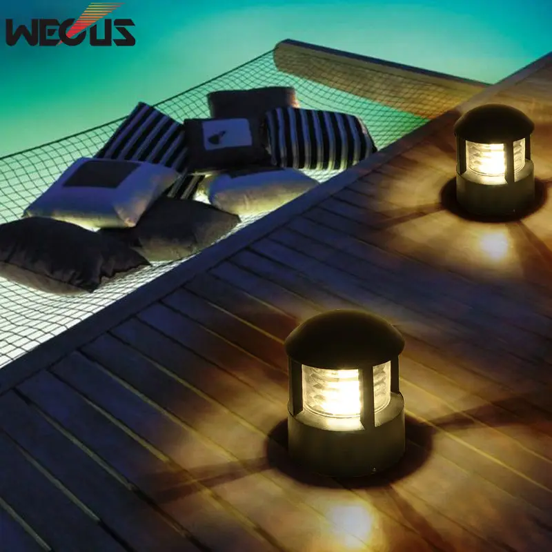 (WECUS) Simple E27 Base Outdoor Column Headlight Wall light Garden Light Wall lamp Waterproof Villa Light Landscape Lawn Lamp (WECUS) Simple E27 Base Outdoor Column Headlight Wall light Garden Light Wall lamp Waterproof Villa Light Landscape Lawn Lamp