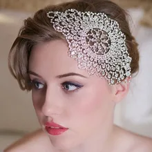 Новые кристально чистые роскошные аксессуары для волос невесты диадемы свадебные украшения для свадебного платья