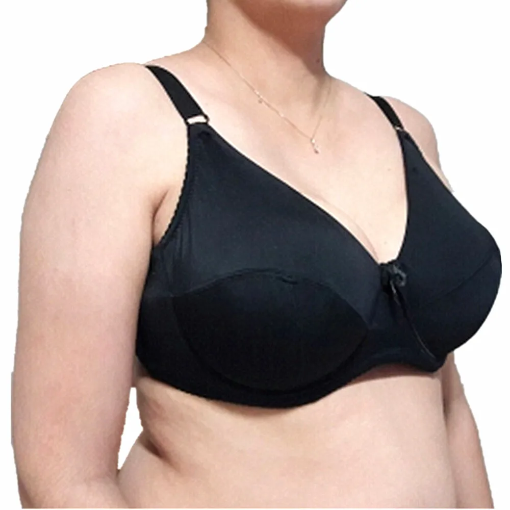 

Plus size Underwired Non-padded Ultra thin Sexy Microfibre Full Coverage Big Cup Bra C/D/DD/E/F Cup Bra Free Shipping H189