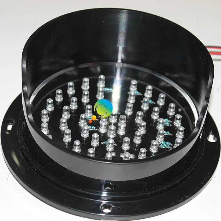 Parte do Módulo de Tráfego Sinal de Trânsito Personalizado Levou Luz dc 24 v 125mm 6 led traffic