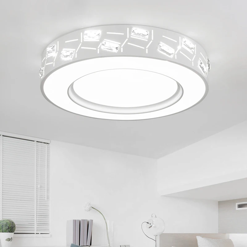 Crystal Bedroom Ceiling Light Surface Mounted Modern LED Ceiling Lights
