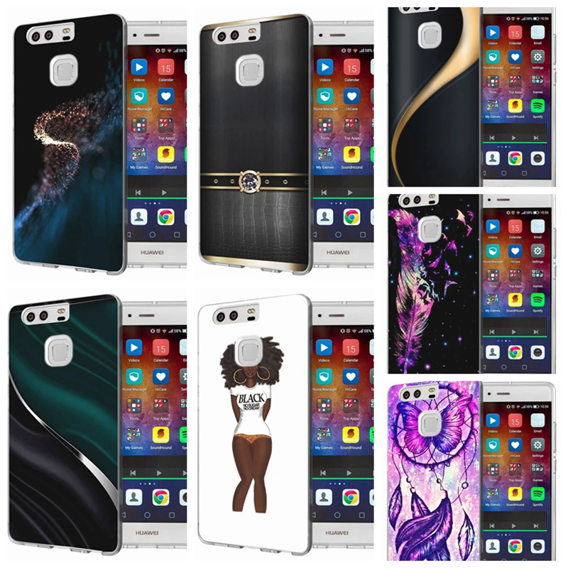 TPU чехол для Huawei P10 Lite P9Lite P8 2016 2017 Y5 II 2 Y5ii/Y6ii цветной мягкий сна Fundas A191 |