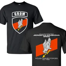 Новая летняя модная футболка JW gram Poland Elite антитеррористическая группа Специальная Военная футболка