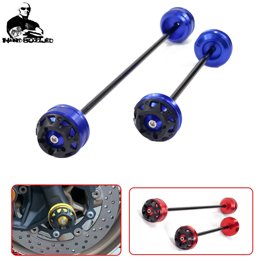 T-max Front &Rear Axle Fork Wheel Protector Sliders 2 PCS For Yamaha TMAX 530 T MAX 2012 2013 2014 2015 2016 (6)