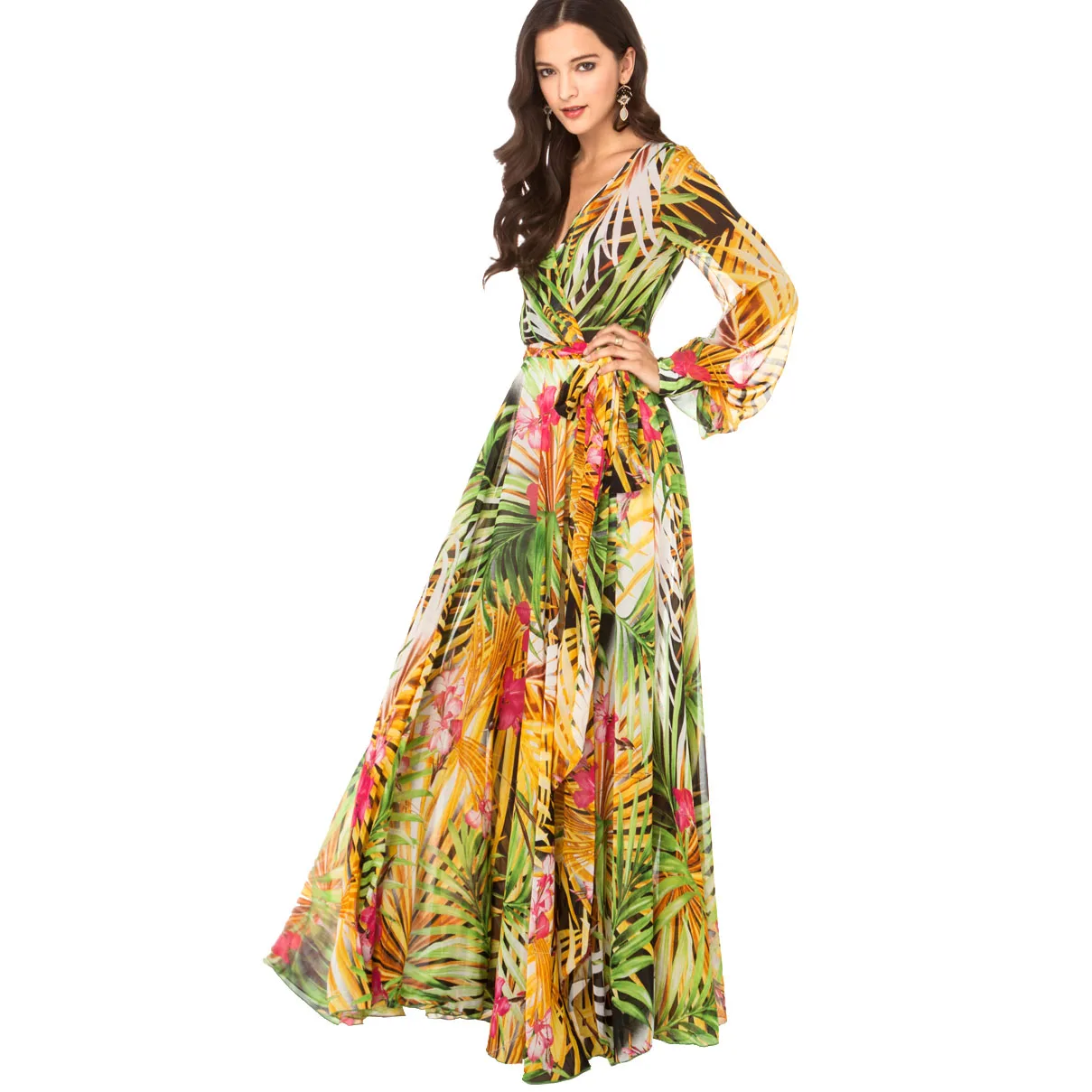 elegant tropical dresses