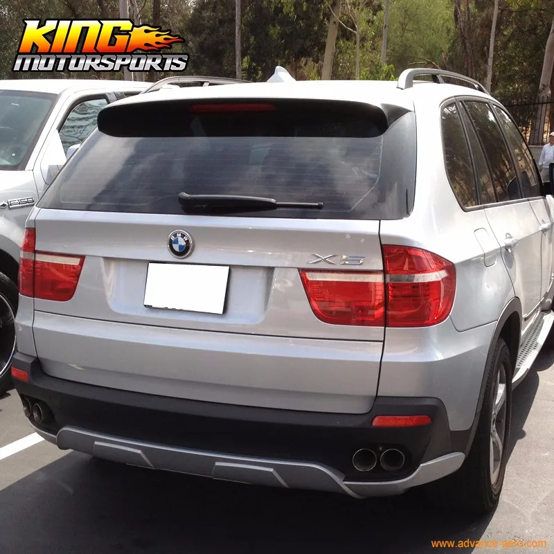 Для BMW X5 E70 07 08 09 10 PP Полный аэродинамический бампер бодикит передний бампер задний Lip13Pcs