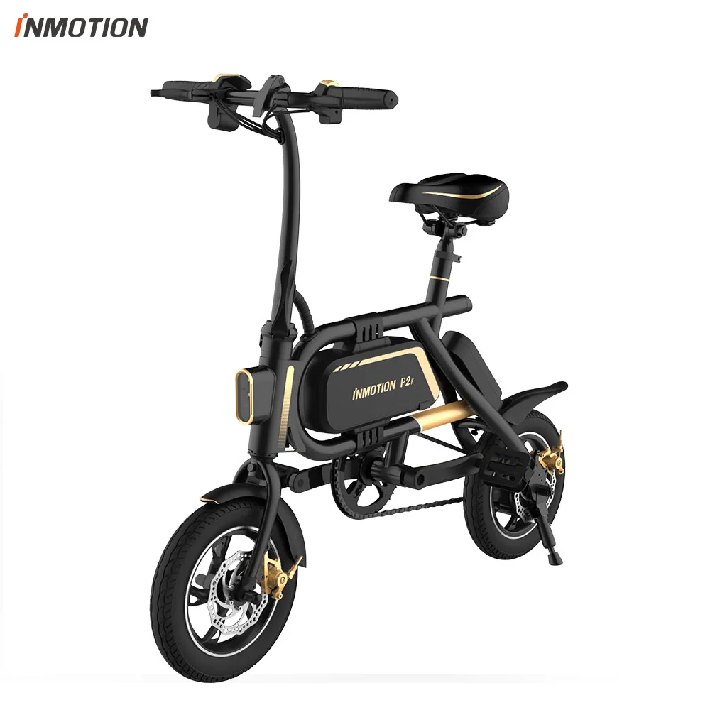 Clearance INMOTION P2F EBIKE Folding Bike Mini Bicycle Electric Scooter Lithium-ion Battery 350W CE RoHS FCC 5