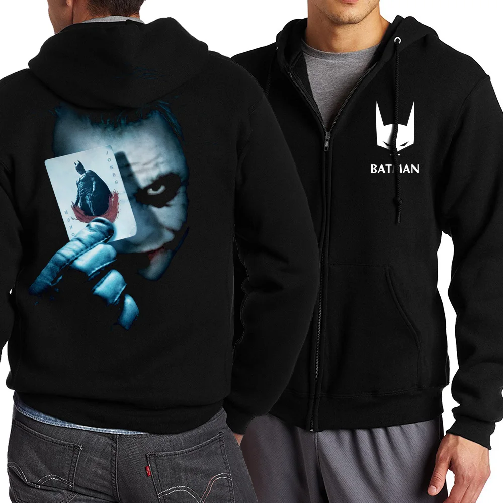 cheap 2019 hot sale novelty bodybuilding jackets fashion fitness long sleeve top Joker Heath casual streetwear 2 zipper coats men