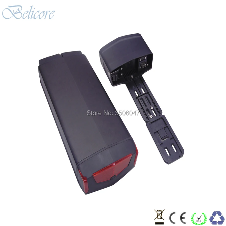 Perfect EU AU US no tax Ebike luggage battery pack 52v 14ah by 14 S 51.8V Sanyo GA power cells with 26" rear rack and 2A charger 3 Perfect EU AU US no tax Ebike luggage battery pack 52v 14ah by 14 S 51.8V Sanyo GA power cells with 26" rear rack and 2A charger 3