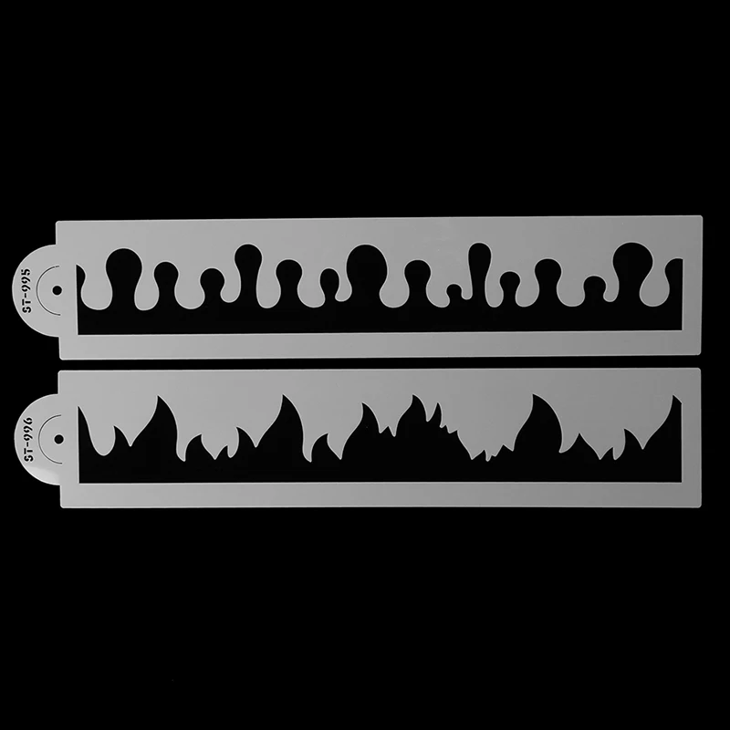 

Template Wedding Cake Decorating Tool Bakeware Cake Stencil Fire Lace Cake Side Stencil Fondant Cake Border Decoration