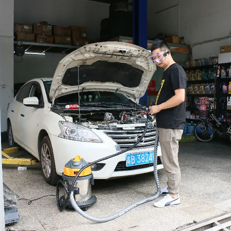 KFZ Auto Motor Kohlenstoff Ablagerung Reinigungsset Walnusspulver Sandstrahler