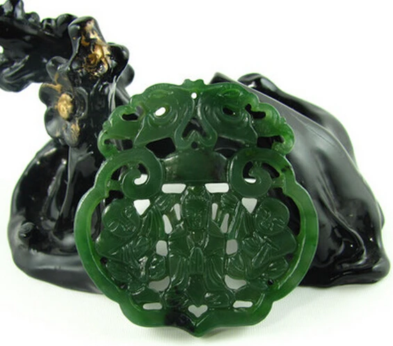 Кулон DYY 1127 + Xinjiang Hetian jade Guanyin | Украшения и аксессуары