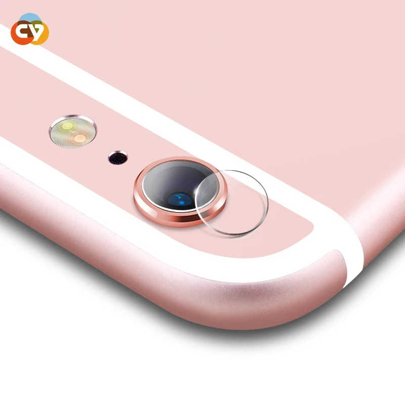 For iPhone 6 6s Plus Fingerprint Back Tempered Glass