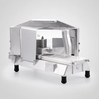 

Tomato Slicer Cutting Machine Durable Aluminum Frame Commercial Grade 3/16''
