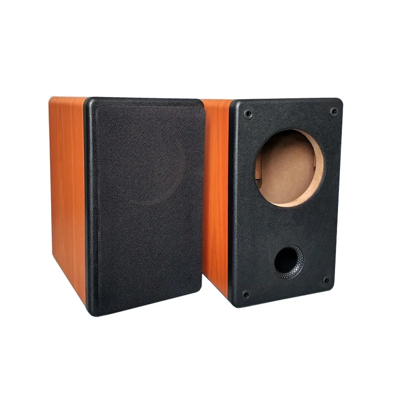 4 дюймовый полночастотный пустой корпус HIFI деревянный динамик сделай сам чехол
