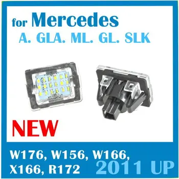 

SD MOTOR LED License Plate Lamp for Mercedes-Benz A class GL GLA SLK ML class W176 W156 W166 X166 R172