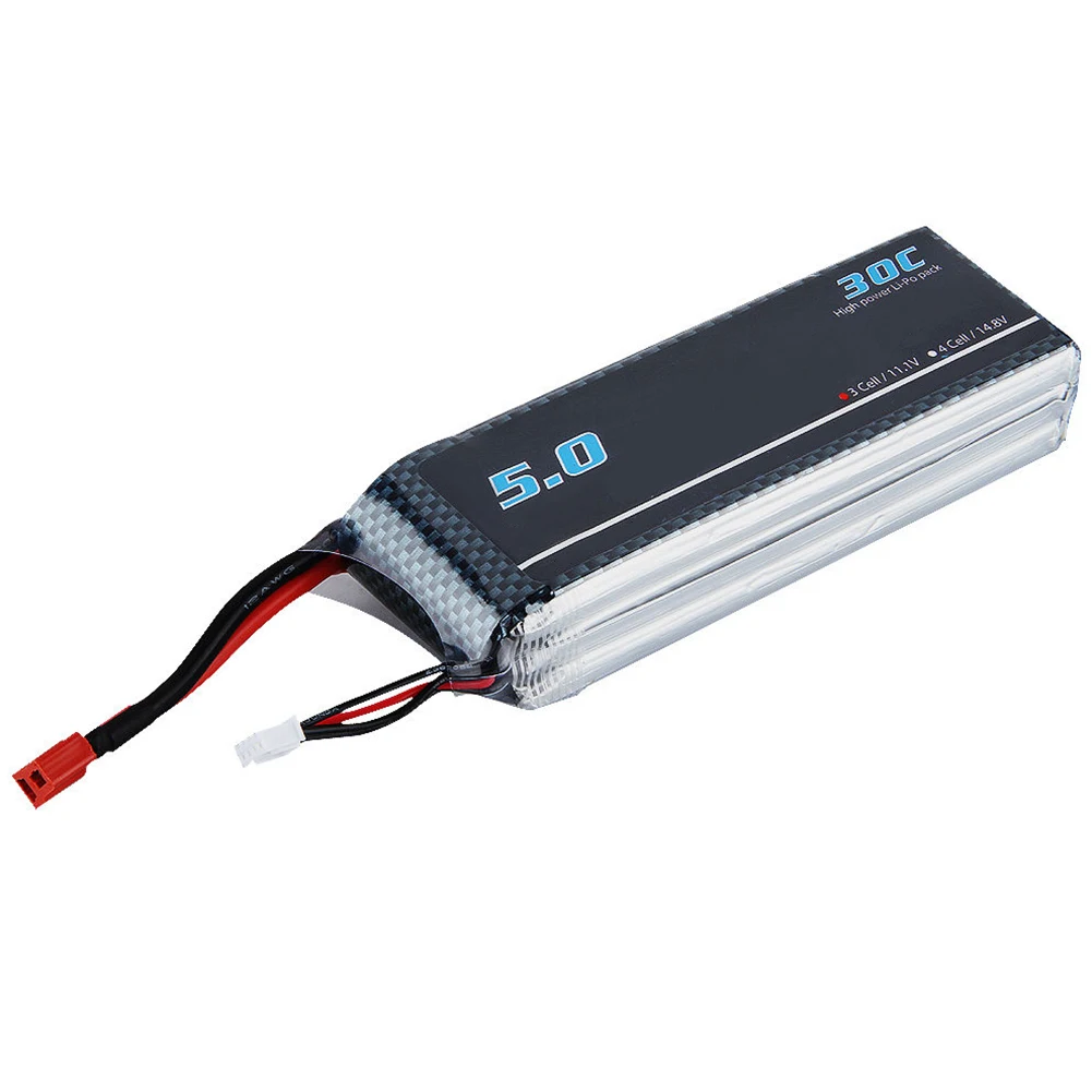 

2X 5000mAh 3S 11.1V 30C Li-Po Battery Pack RC Airplane Boat Deans Plug