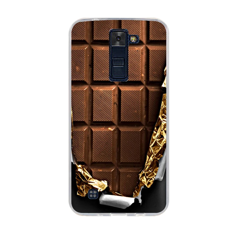 Мягкий чехол из ТПУ для LG K8 LTE 2016 K350 K350E K350N силиконовая задняя крышка телефона Capa