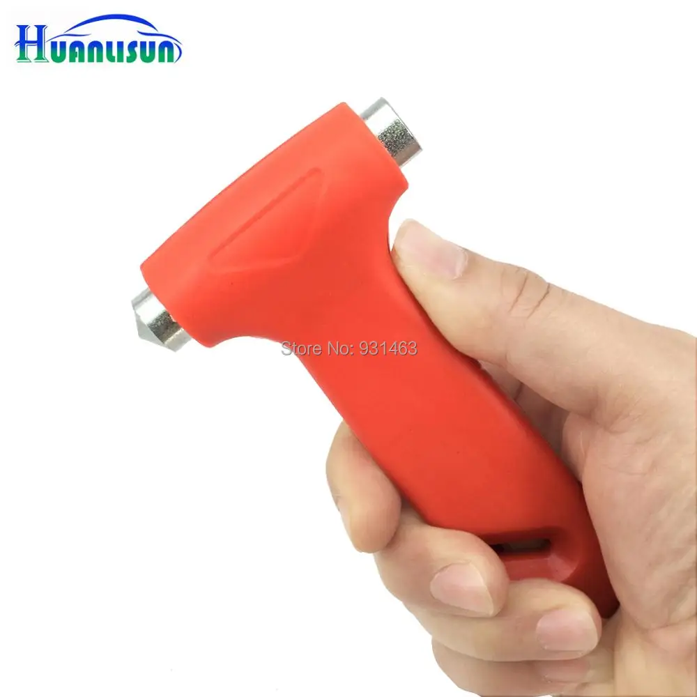 Huanlisun安全緊急ハンマー車の窓ガラスブレーカー車レスキューツール救命脱出ハンマーシートベルトカッター Aliexpress