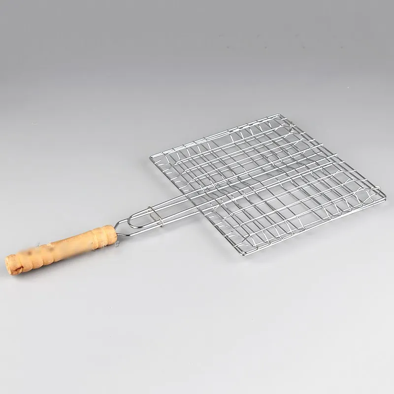 

Barbecue net barbecue clip BBQ tool grating 20.5x18.5cm