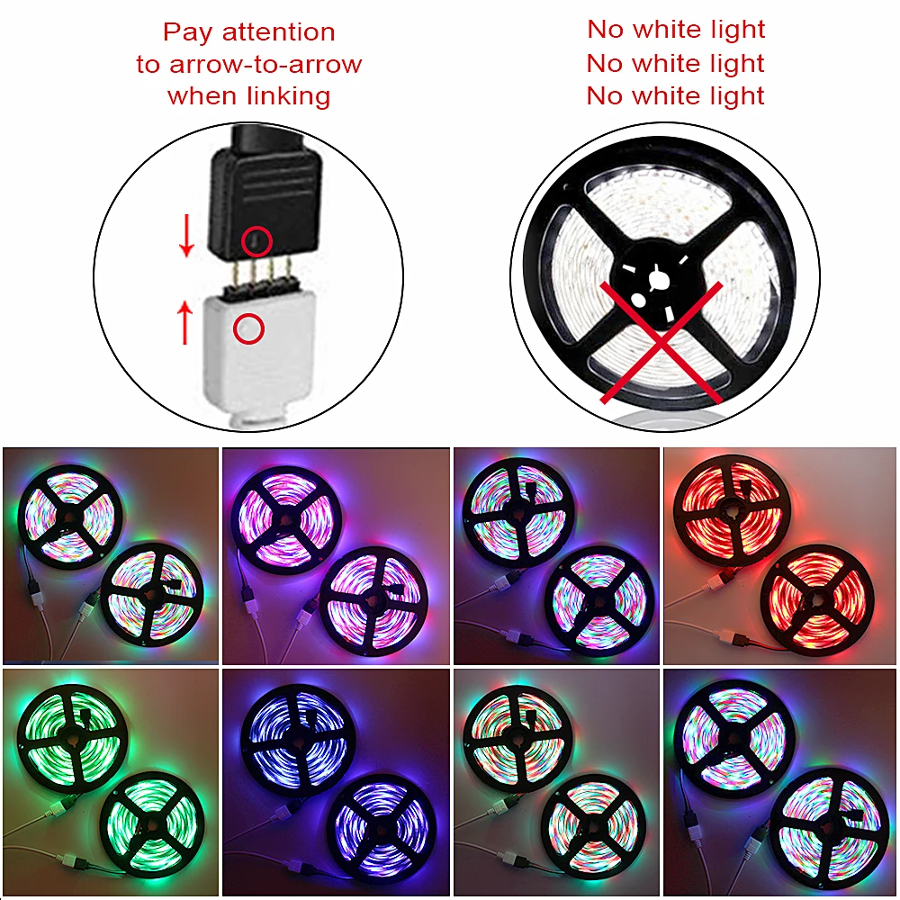 Источник питания 12 В RGB Светодиодная лента 10 м 5 м 2835 водонепроницаемый светильник гибкая светодиодная лента e wifi Bluetooth музыкальный контроллер светодиодный лента декоративная