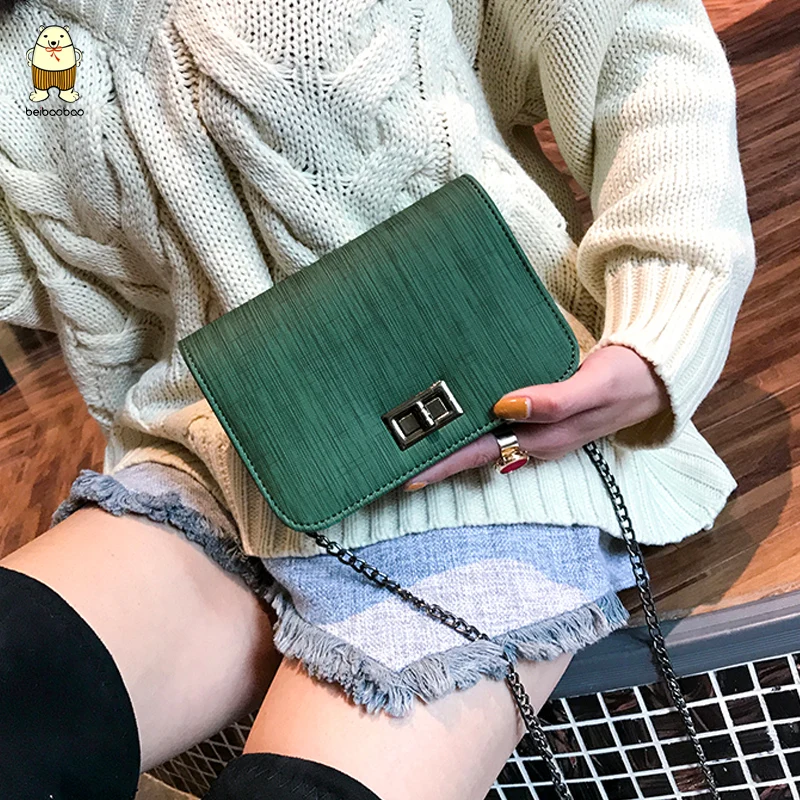 

Free shipping, 2019 new woman handbag, trend solid color messenger bag, leisure Korean version women bags, fashion shoulder bag.