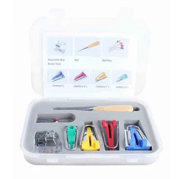

Sewing Bias Tape Maker Kit Different Sizes Tape Maker Awl Tool