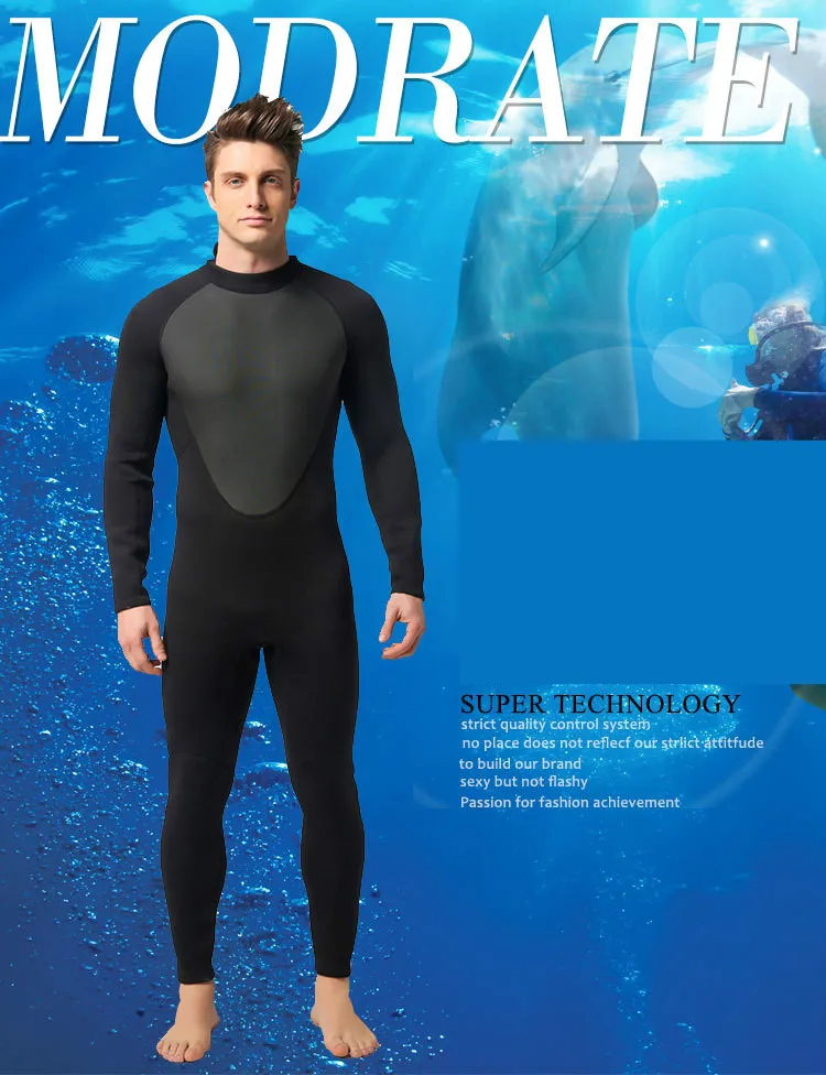 Мужской водонепроницаемый гидрокостюм 3 мм от холодных теплых мужчин s одежда для серфинга водолазный костюм цельный шесть цветов стиль водолазные костюмы
