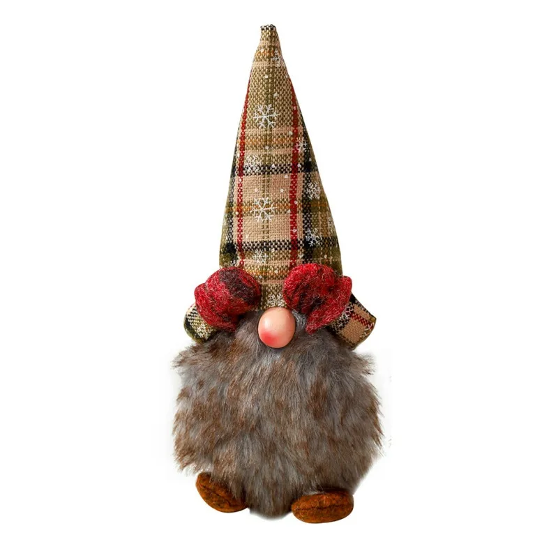 

Christmas Dolls Ornaments Santa Claus Snowman Elk Merry Christmas Favor Party Decorations for Home New Year Gift
