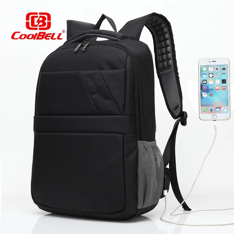 Водонепроницаемый рюкзак для ноутбука Cool Bell фирменный внешний с usb зарядкой 15 6