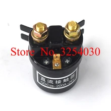 Разработанный внутренний черный 24 V 200A DC поднимающий пускатель для Электрический туристический автобус или экскурсионный автомобиль электрические паллетные тележки