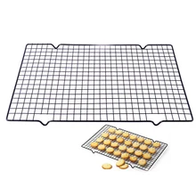 Антипригарная охлаждающая подставка из нержавеющей стали охлаждающая решетка противень для выпечки печенья Печенье Хлеб кексы сушка Обжарка приготовление пищи CT1132