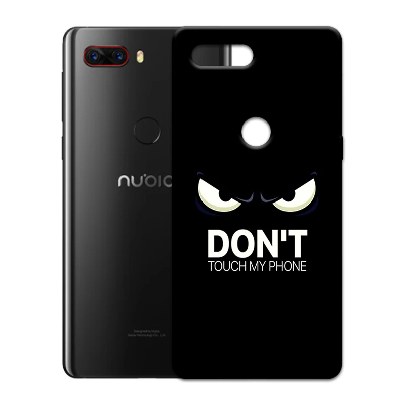 Printed Customize Anti-Finger TPU Case for ZTE Nubia M2 Lite Z11 Z18 Mini S V18 Max Z17S Z17 Lite MiniS N2 Durable Soft Cover