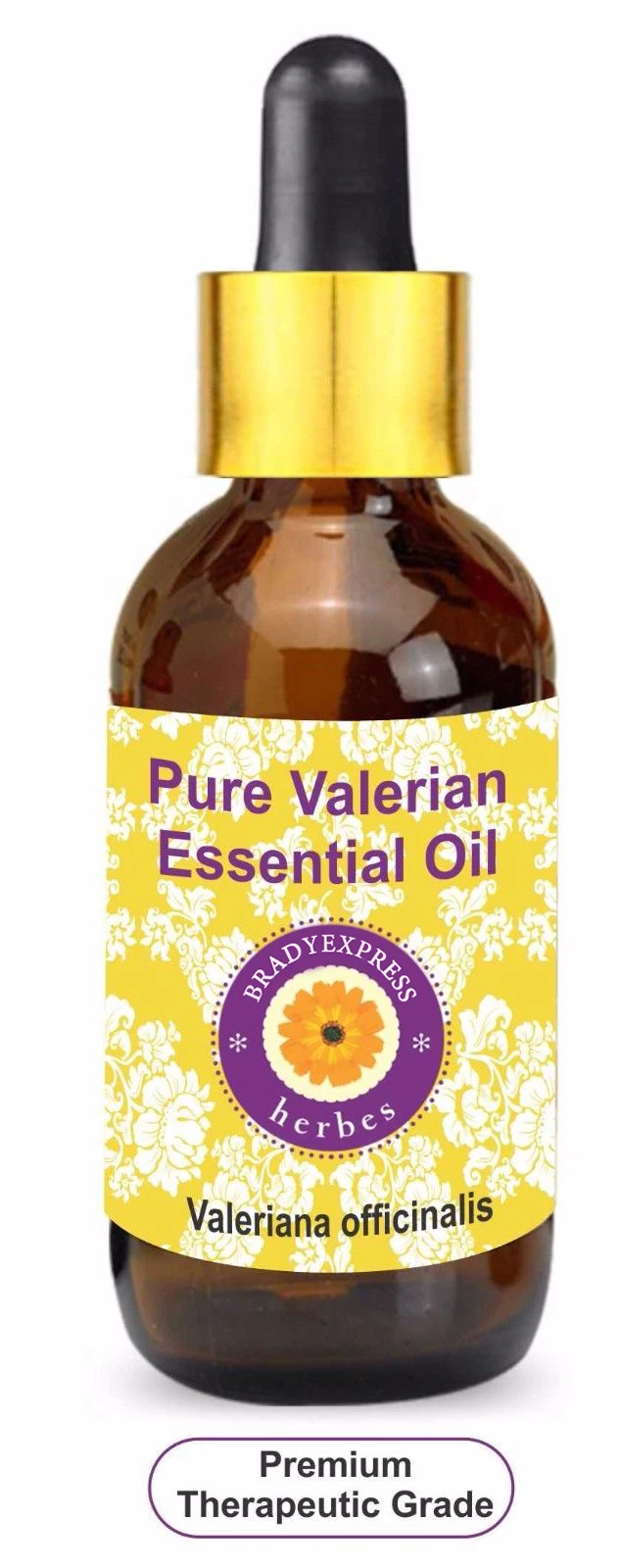 Чистое валерианское эфирное масло Валериана Officinalis натуральный терапевтический Гр 5 мл