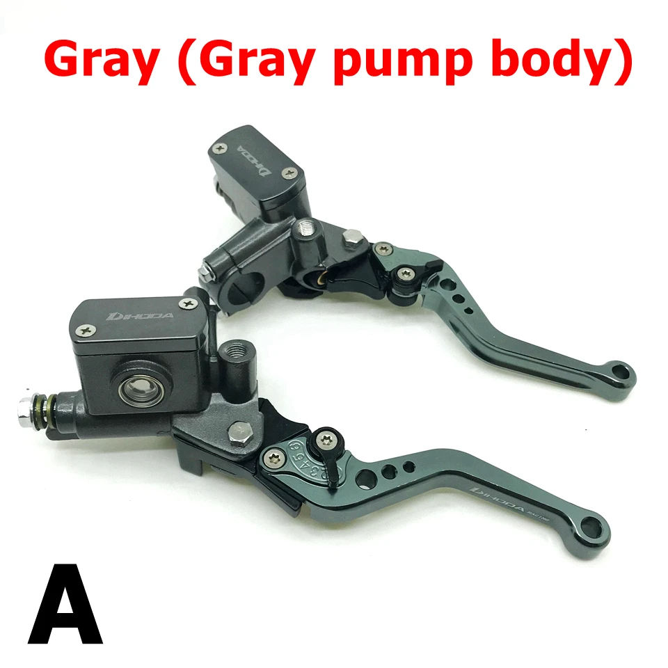 DIHODA многоцветный 1 пара Универсальный мотоцикл главный цилиндр рычаг тормоза гидравлический насос сцепления для honda Yamaha Kawasaki Suzuki