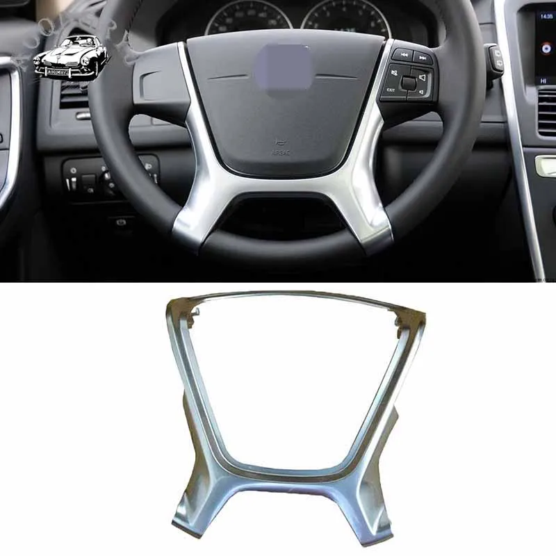 

Декоративная накладка на руль из АБС-пластика для Volvo XC60 2009-2013