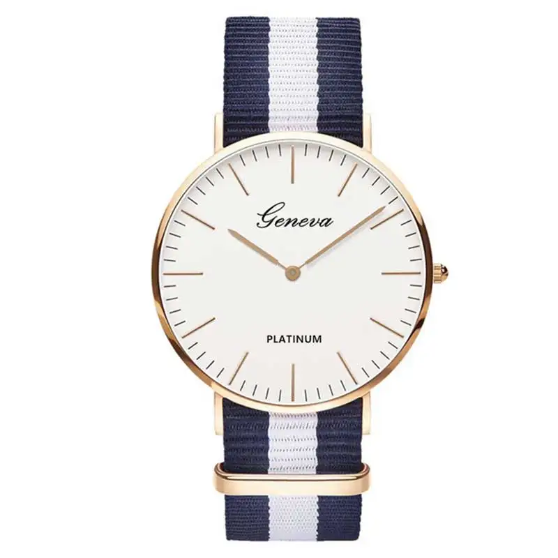 Offre spéciale sangle en nylon Style Quartz montre femme Top Marque Montres Mode décontracté Mode montre-bracelet Relojes